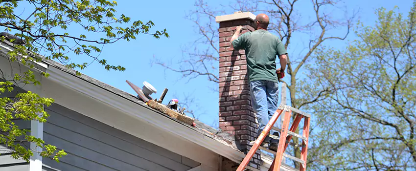 Vinyl and PVC Chimney Flashing Installation in Fort Smith, AR