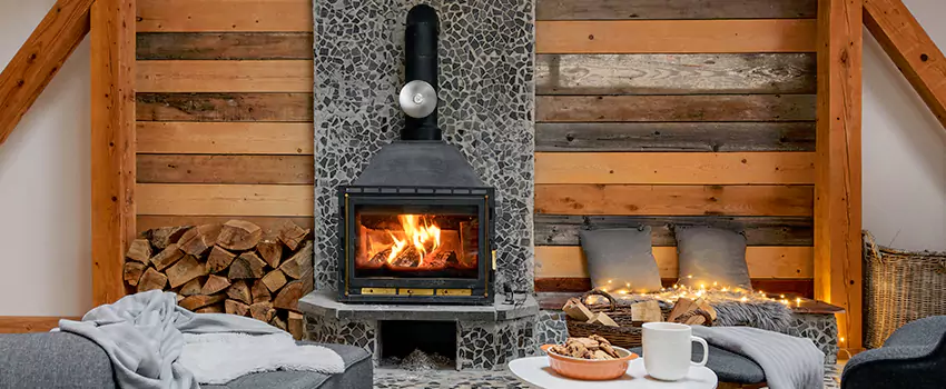 Thelin Hearth Products Direct Vent Gas Stove Fireplace Inspection in Fort Smith, Arkansas